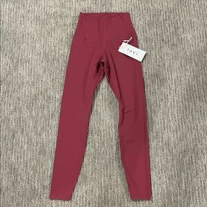 Tavi Burgundy Women's Leggings